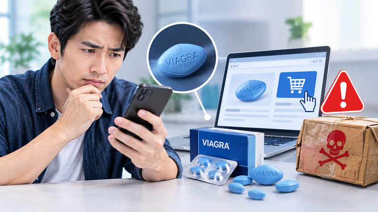 Online Viagra Warning Scene