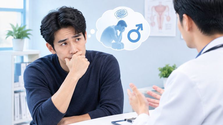 Worried Patient’s Medical Consultation